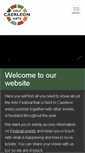 Mobile Screenshot of caerleon-arts.org